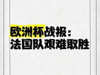 星空APP-法国队在欧预赛中获得一场艰难的胜利