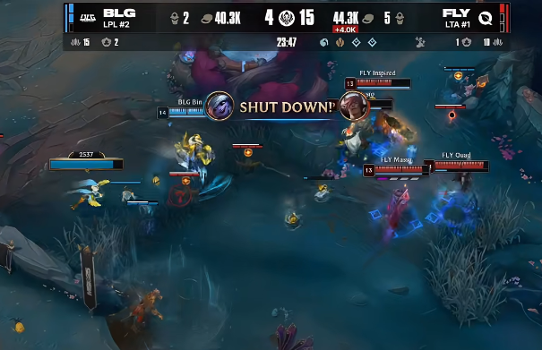 BLG2-1FLY：巨大领先仍惊心动魄，BLG有惊无险拿到赛点的简单介绍